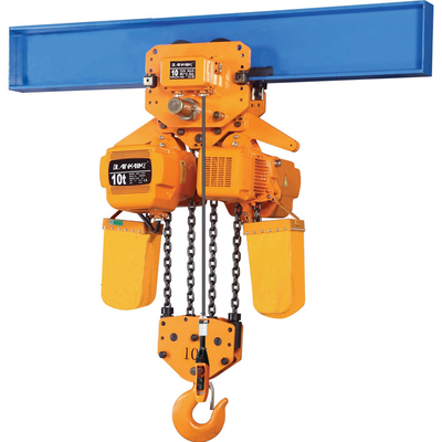 Industrial Strong Transporting Electric Chain Hoist 7.2m / Min 30m 380V