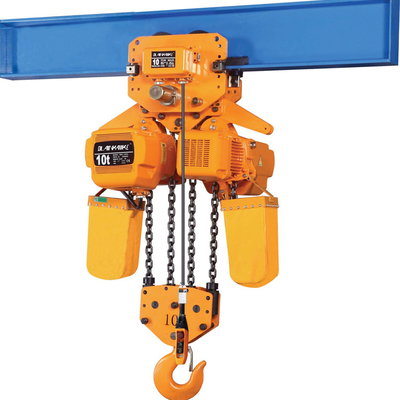 Industrial Strong Transporting Electric Chain Hoist 7.2m / Min 30m 380V