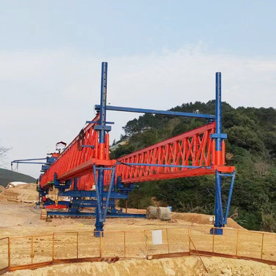 Truss Type Girder Launcher Crane 50M High Performance Lifting Machinery