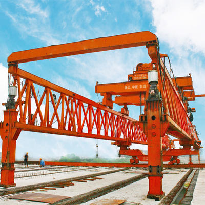 Truss Type Double Beam Launcher Machine Heavy Duty 100 Ton For Highway