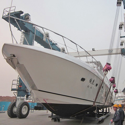 150 Ton Travel Lift Crane With 4 Sling Units &amp; Hydraulic Steering