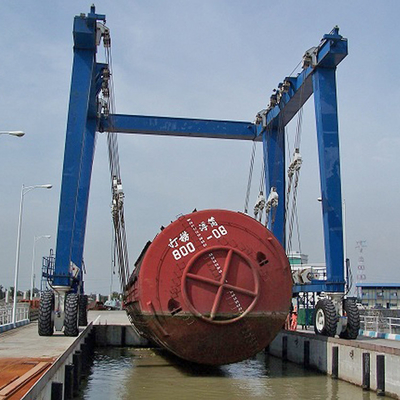 150 Ton Travel Lift Crane With 4 Sling Units &amp; Hydraulic Steering