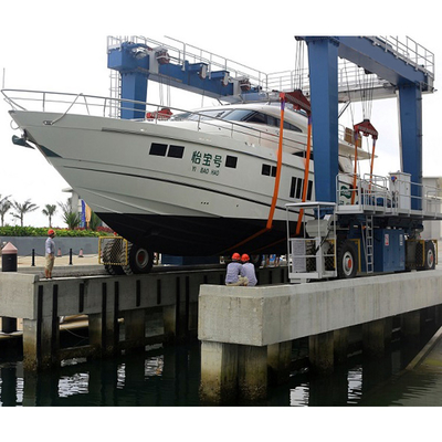 150 Ton Travel Lift Crane With 4 Sling Units &amp; Hydraulic Steering