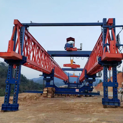 Truss Type Bridge Girder Launcher Crane Lifting 150 Ton