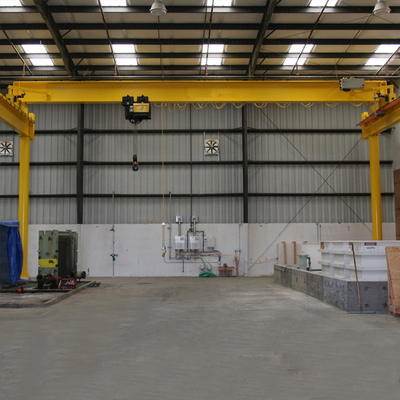 Single Girder Bridge Crane European Type 380V 50hz With Ce Iso Certificate