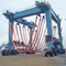 Customized All Tons Travel Lift Crane 30m For Boats &amp; Yachts Maintenance 380V