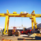 3-40m Gantry Crane 550KN Rated Lifting Moment for Heavy Duty Lifting
