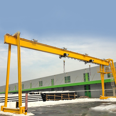 Electric Gantry Hoist Crane 3m-40m Span 550KN Rated Lifting Moment