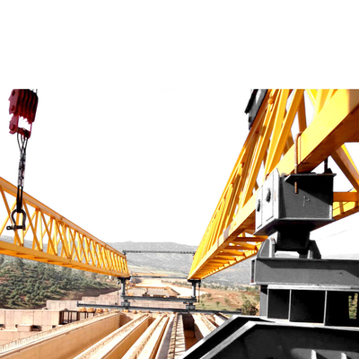 High Efficiency 160 Ton Truss Type Double Beam Launcher Crane