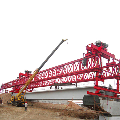 Factory Supplier 100 Ton Double Truss Girder Erection Bridge Launcher Crane