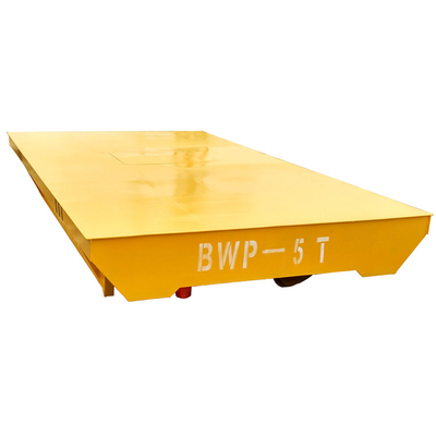 Electric Transfer Cart 3t-50t Load Capacity With Brake Control