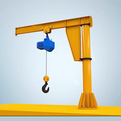 Good Price Fixed Standing Electric Hoist Jib Crane With Ce Certification