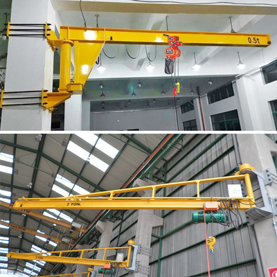 Good Price Fixed Standing Electric Hoist Jib Crane With Ce Certification