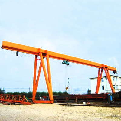 High Lifting Grade Box Type Single Girder Electric Hoist Gantry Crane