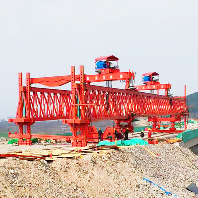 Electric Outdoors Railway Bridge Beam Erecting Launcher With Overload Protection