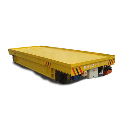 Electric Motor Brake Transfer Cart on Rail with Electric Power Source