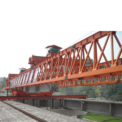 Road Bridge Beam Launcher Crane Heavy Lifting Equipment Machine  3phase