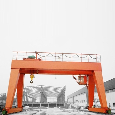 Double Girder Trolley Gantry Crane Electric 3-40m Span Cabin Control