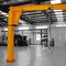 BZ Model Electric Hoisting Floor Mounted Jib Crane With Remote Control