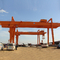 Outdoors Use Box Type Double Girder Gantry Crane With Electric Trolley