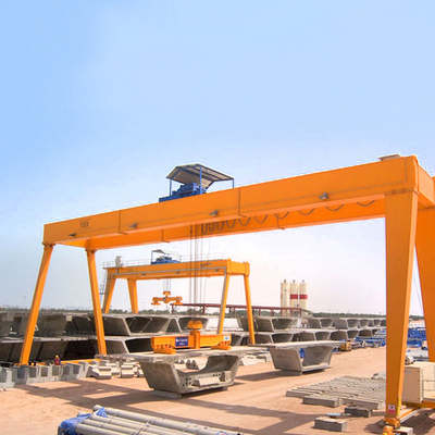 Motor Driven Steel Plant 20 ton Double Girder Mobile Gantry Crane