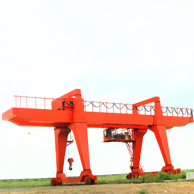 Popular Selling Electric Double Girder Gantry Crane With Trolley For Lifting