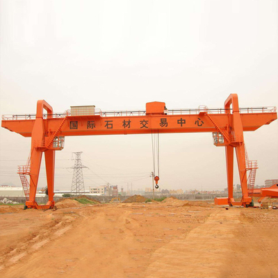 Highly Efficient Double Girder Gantry Crane For Lifting With Hooks