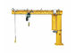 Heavy Duty Jib Crane Column Mounted Type With Electric Hoist &amp; Remote Control