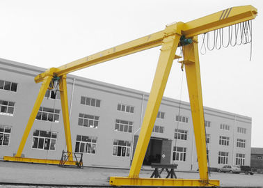 MH Single Girder Travelling Gantry Lifting Machine For Workshop / Port