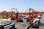 Automatic Electric Shipping Container Crane , Heavy Working Duty Port RMG Crane