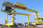 50T Movable Shipping Container Crane , RMG Rail Mounted Gantry Crane