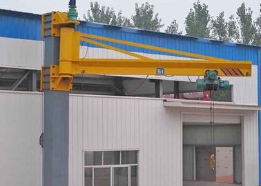 Wall Mounted Jib Arm Crane High Performance With 180 Degree Rotating Angle