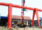 Large Single Girder 10 Ton Gantry Crane Wire Rope Remote Control For Industrial Factory