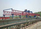 Beam Launching Crane Bridge Erection 600 Ton For Lifting Girder High Speed