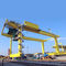 Double Girder Gantry Pedestal Container Crane 20T Loading