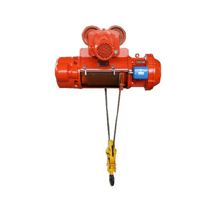 Widely Use 220V Electric Wire Rope Hoist With Motorized Trolley 8M/Min