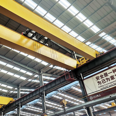 Workshop Double Girder Eot  Overhead Crane Light Duty Safety