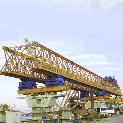 Bridge Erection 3phase Launching Crane 50M Pan Professional Design