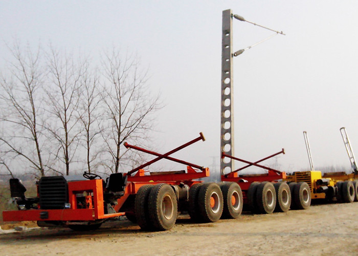 200 Ton Multi Axle Self Propelled Transport Girder Modular Trailer