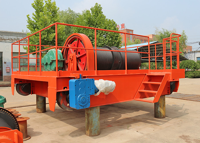 20 Ton Wire Rope Electric Winch Trolley Hoist For Overhead Crane