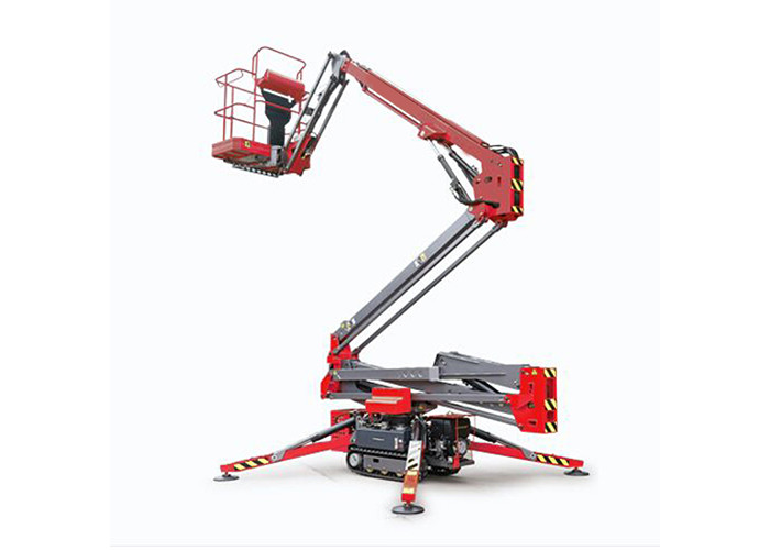 Small Size Spider Boom Lift / Telescopic Boom Lift For Indoor Or