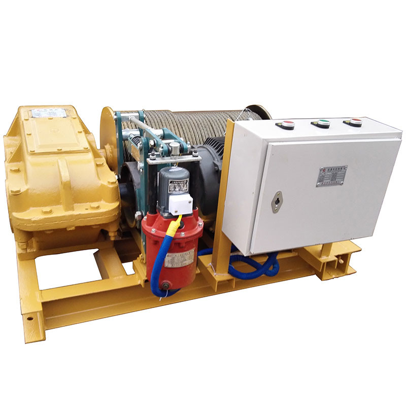 15M/Min Wire Rope Construction Electric Capstan Winch